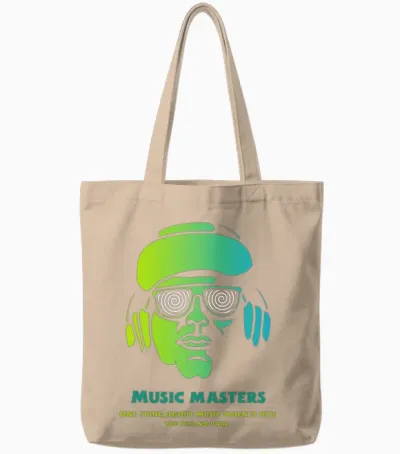 Music Masters - Festival Tote Bags - Natural