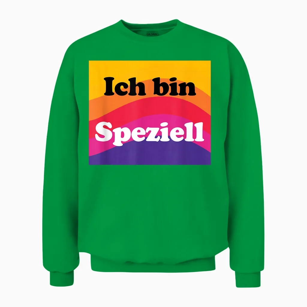Funny Sayings Funny Festival Fun Celebration Unisex Sweatshirt in Irish Green