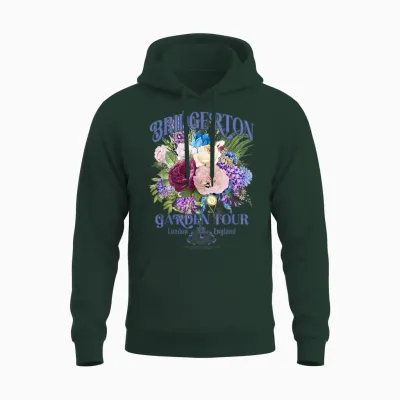 Bridgerton Garden Tour Unisex Hoodie - Forest