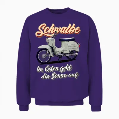Schwalbe Simson Unisex Sweatshirt - Purple