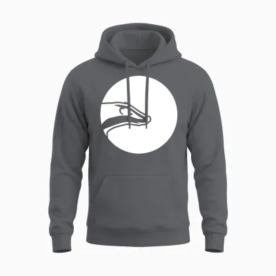 Badger Unisex Hoodie - Charcoal