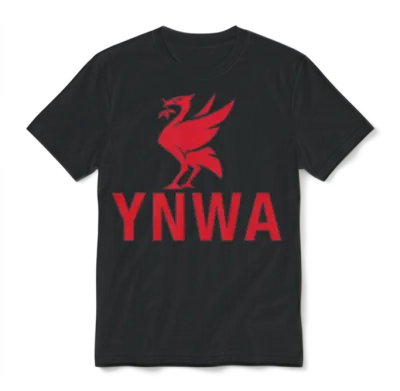 Ynwa Liverpool Soccer Gift Unisex T-Shirt - Black