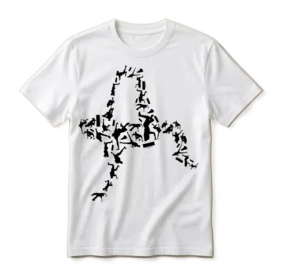Break Dancer Unisex T-Shirt - White