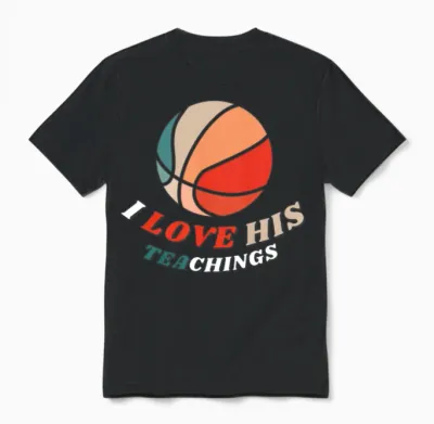 I Love His Teachings Unisex T-Shirt - Black