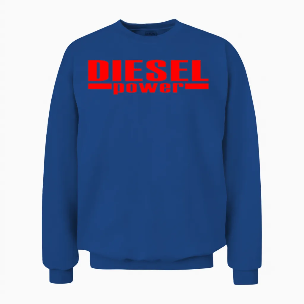 Diesel Power Unisex Sweatshirt in Royal