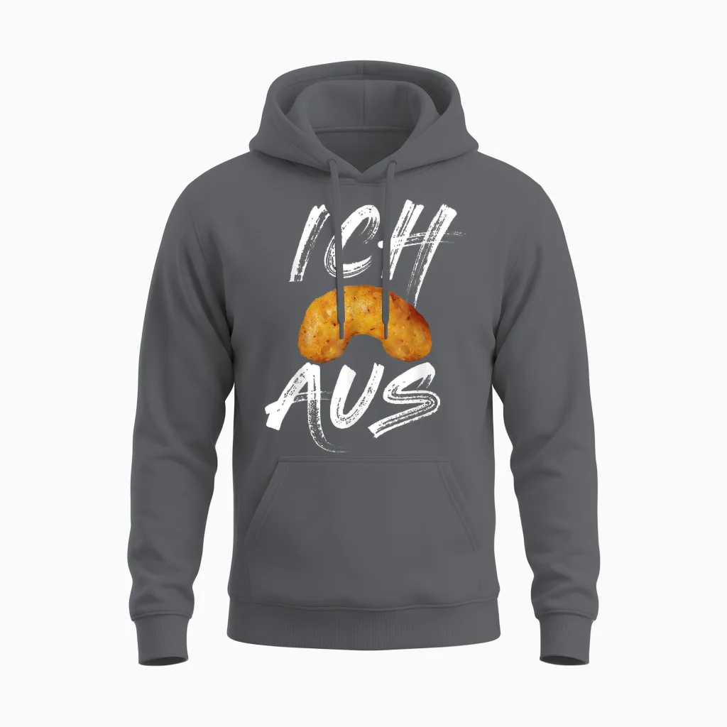 Ich Flip from Peanut Flip Peanut Fischködernuss Unisex Hoodie in Charcoal