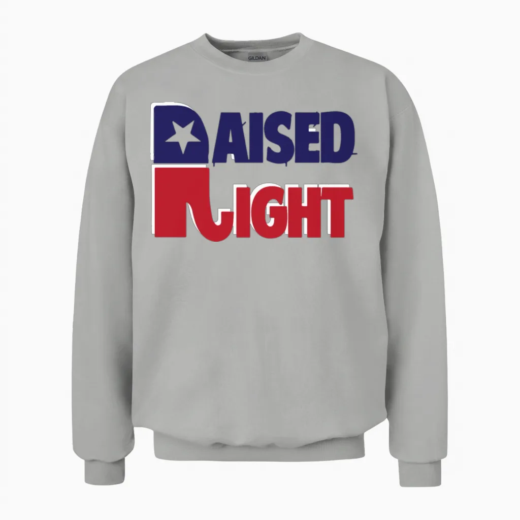 Raised Right Unisex Sweatshirt in Ash