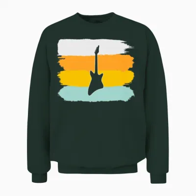 Eguitar Retro Unisex Sweatshirt - Forest
