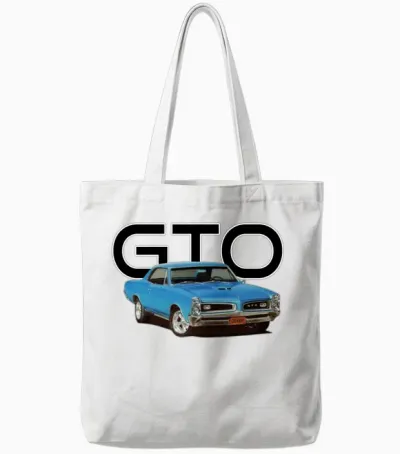 Gto Pontiac Tote Bags - White