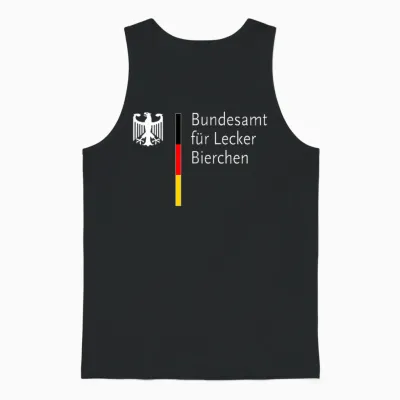 Bundesamt Für Leckerbierchen Beer Bier Unisex Tank Top - Black