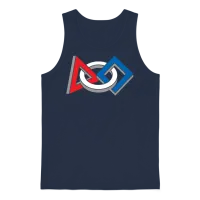 First Robotics Unisex Tank Top - Navy – 1