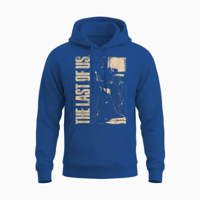 The Last of Us Ellie with Guitar Edgy Video Game Unisex Hoodie - Royal