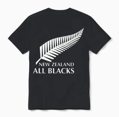 New Zealand All Blacks Unisex T-Shirt - Black