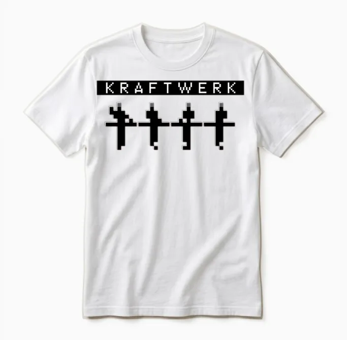 Kraftwerk Merch Unisex T-Shirt - White