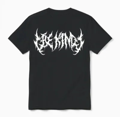 Sei Nett. Death Metal, Extreme Black-Metal-Band. Lustig Ironisch Unisex T-Shirt - Black