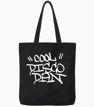Cool Disco Dan Tote Bags - Black