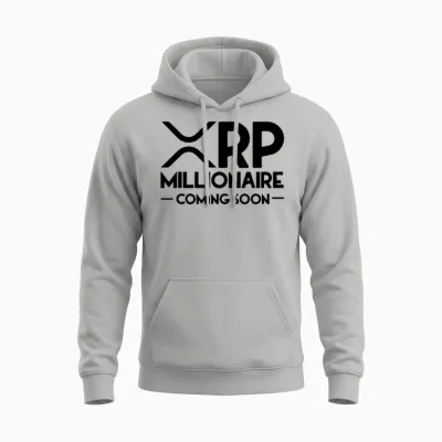 Xrp Millionaire Coming Soon Ripple Xrp Crypto Unisex Hoodie - Ash