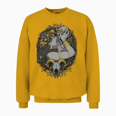 The Witch Unisex Sweatshirt - Gold