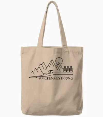 Mckenzie Strong Tote Bags - Natural