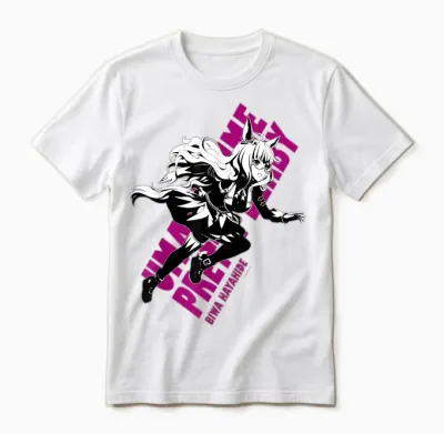 Umamusume: Pretty Derby Biwa Hayahide Unisex T-Shirt - White
