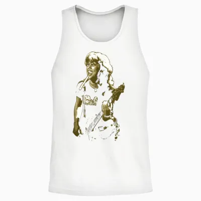 Tv Times Suzi Quatro Live T-Shirt Schwarz Unisex S Eu 41 Unisex Tank Top - White