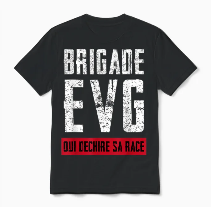 Evg Men's Brigade Evg Fancy Dress Party Boy Life Unisex T-Shirt in Black