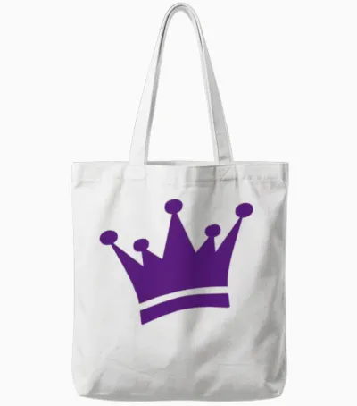 Crown Tote Bags - White