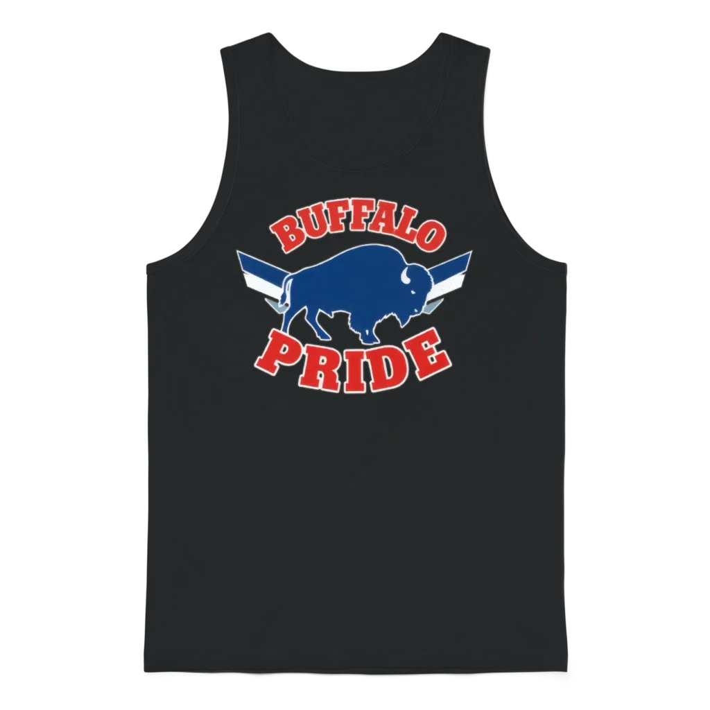 Buffalo Pride Emblem โ Wildlife Unisex Tank Top - Black