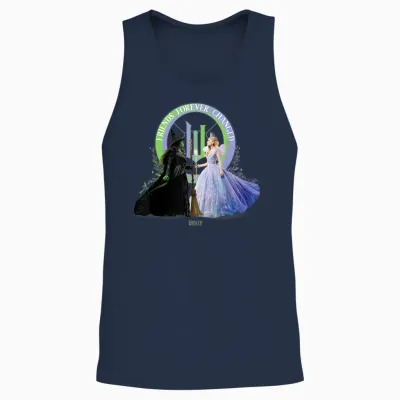 Wicked: for Good Glinda and Elphaba Friends Forever Changed Unisex Tank Top - Navy