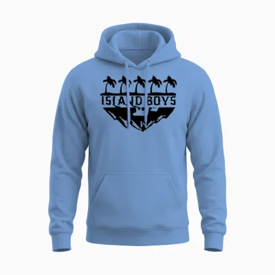 Island Boys from Cali Unisex Hoodie - Carolina Blue