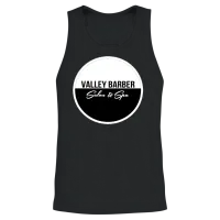Valley Barber Salon & Spa — Hair Beauty Unisex Tank Top - Black – 2
