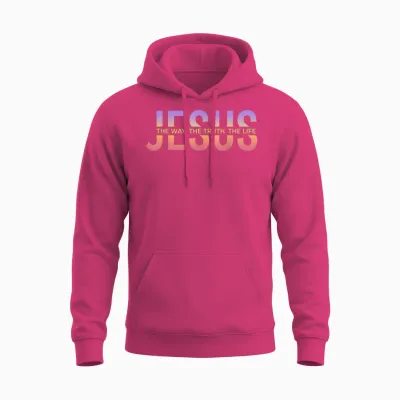 Jésus Chrétien Croyant Religieux Foi Bible Verse église Unisex Hoodie - Heliconia