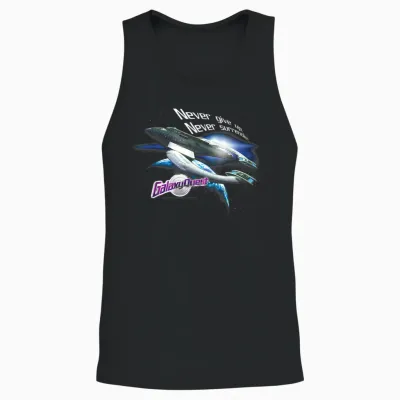 Galaxy Quest Never Surrender Unisex Tank Top - Black