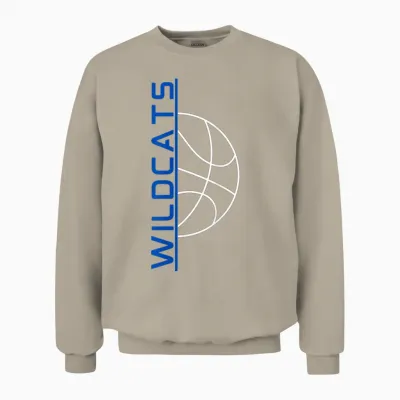 Wildcats Basketball Unisex Sweatshirt - Sand