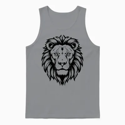 Oranje Löwen Gesicht Niederlande Holland Unisex Tank Top - Sport Grey