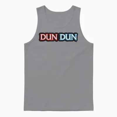 Law & Order: Svu Dun Dun Unisex Tank Top - Sport Grey