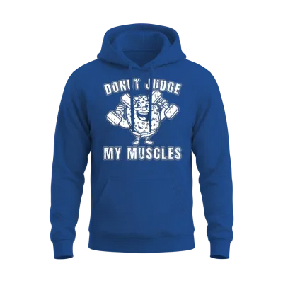 Fitness Donut Funny Donut Gym Unisex Hoodie - Royal