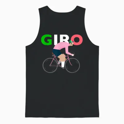 Rosa Trikot I Radfahren I Biking I Giro I Italien Unisex Tank Top - Black