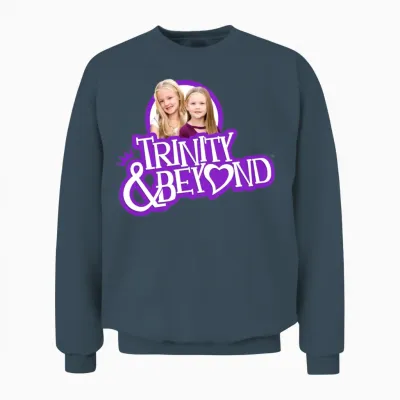 Trinity and Beyond Logo Unisex Sweatshirt - Dark Heather
