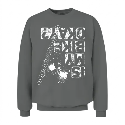 Is My Bike Ok? Unisex Sweatshirt - Graphite Heather
