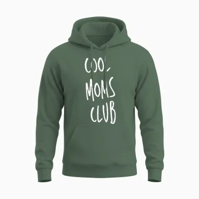 Das Ultimative Cool Mom's Club Design Für Coole Mütter Unisex Hoodie - Military Green