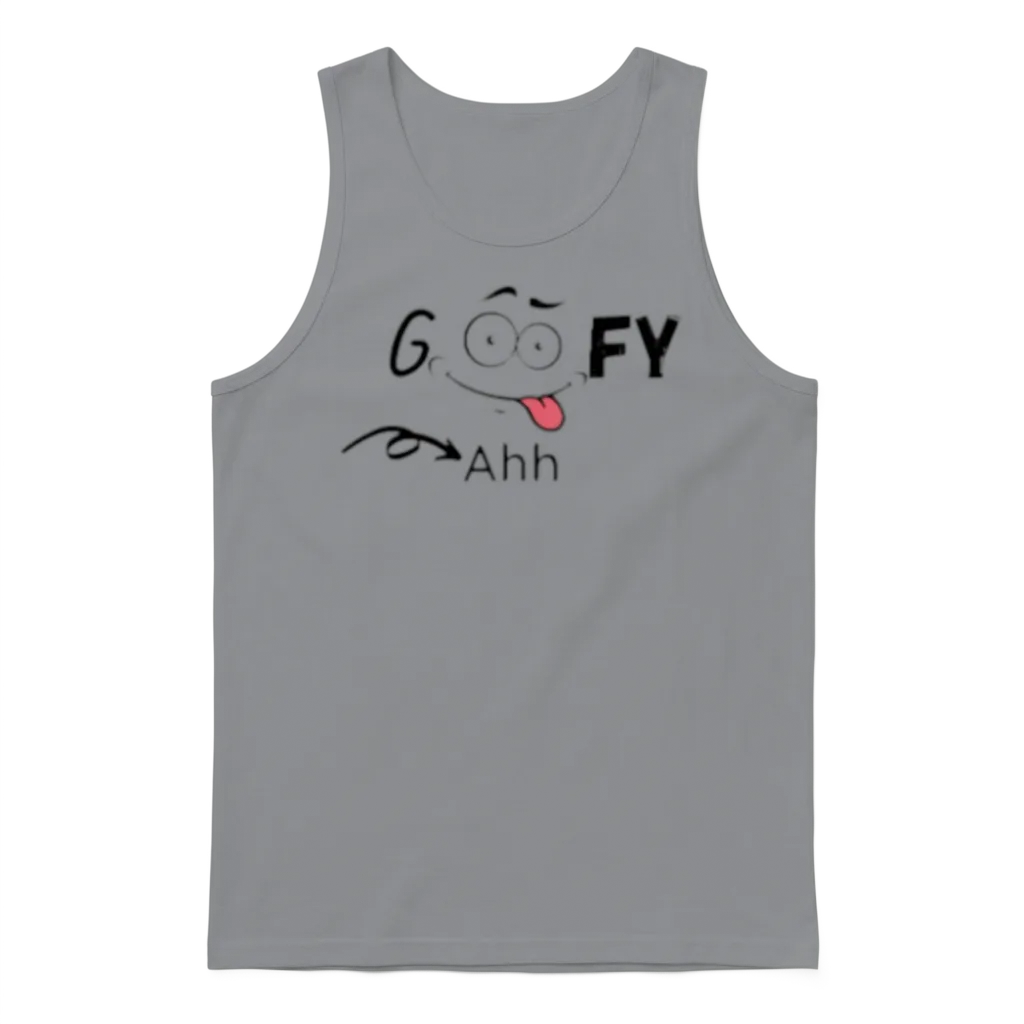 Funny Goofy Ahh Unisex Tank Top - Sport Grey