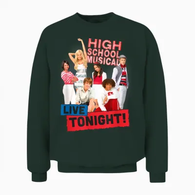 High School Musical Live Tonight Unisex Sweatshirt - Forest