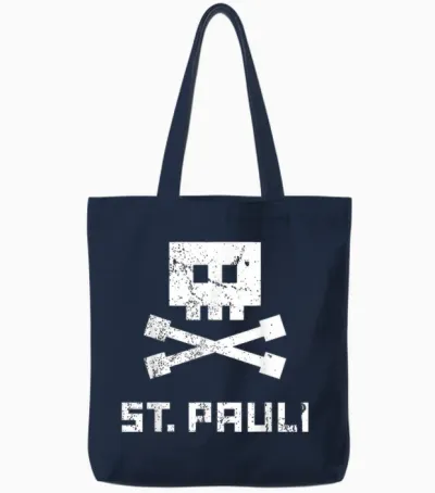 St Pauli Gift Tote Bags - Navy