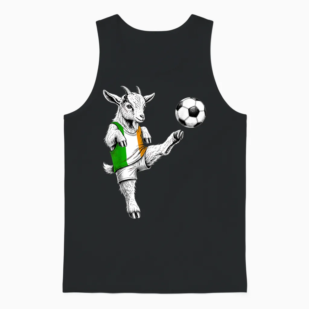 Drapeau Irlandais Pour Hommes, Femmes, Enfants Irlande Unisex Tank Top in Black