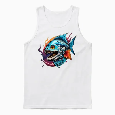 Underwater of Wild Unisex Tank Top - White