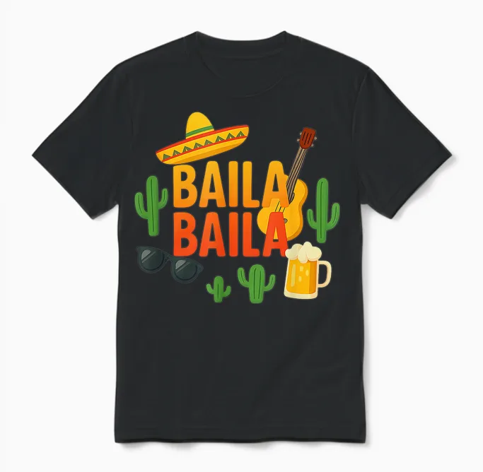 Baila Baila Krause Liad Für D Wiesn Oimara Wackelkontakt Unisex T-Shirt in Black