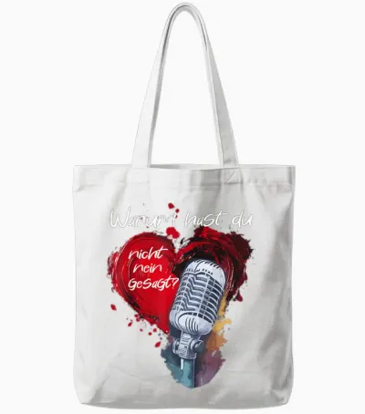 Schlager Warum Hast Du Nicht Nein Gesagt Elbufer Tote Bags - White