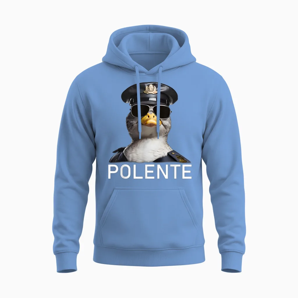 Polente Polizei Wasserschutzpolizei Wapo Polizisten Unisex Hoodie in Carolina Blue