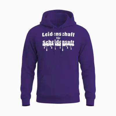 Passion for Divorce Juice Funny Unisex Hoodie - Purple